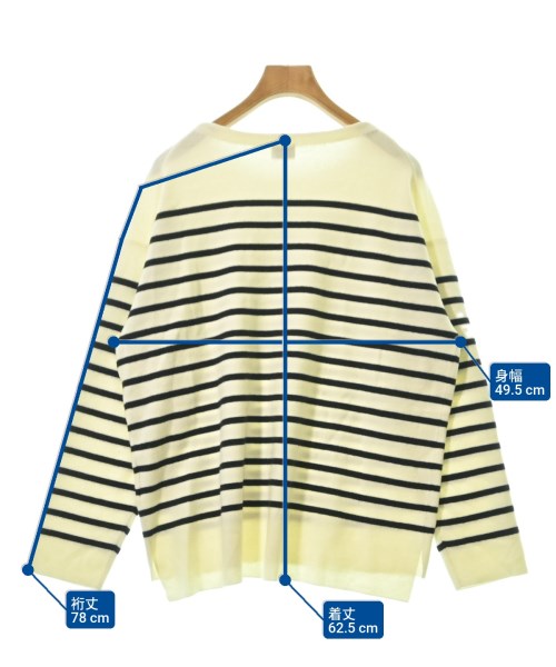 URBAN RESEARCH DOORS（アーバンリサーチドアーズ）ニット・セーター 白 サイズ:M レディース/2200630092040