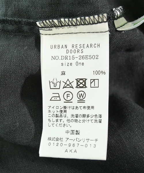 URBAN RESEARCH DOORS（アーバンリサーチドアーズ）ワンピース グレー サイズ:ONE レディース/2200608681016