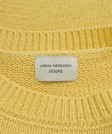 URBAN RESEARCH DOORS（アーバンリサーチドアーズ）ニット・セーター 黄 サイズ:M レディース/2200609781050