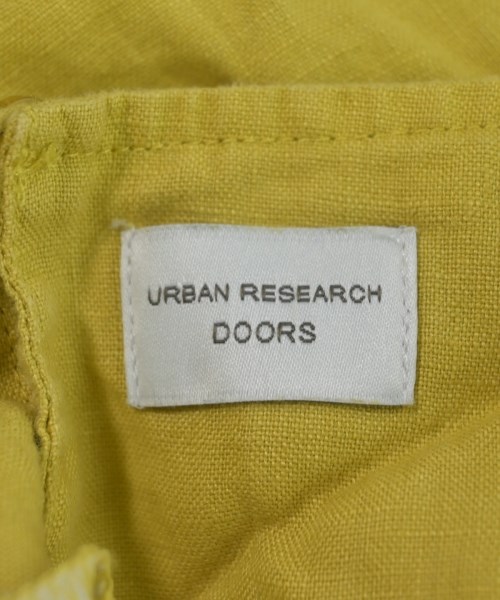 URBAN RESEARCH DOORS（アーバンリサーチドアーズ）ブラウス 黄 サイズ:M レディース/2200608245034
