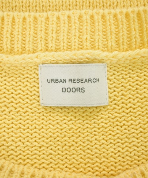 URBAN RESEARCH DOORS（アーバンリサーチドアーズ）ニット・セーター 黄 サイズ:M レディース/2200611860019