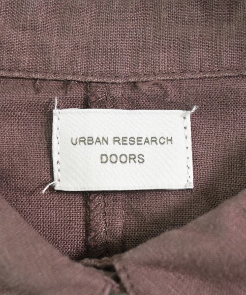 URBAN RESEARCH DOORS（アーバンリサーチドアーズ）シャツワンピース 茶 サイズ:M レディース/2200612477025