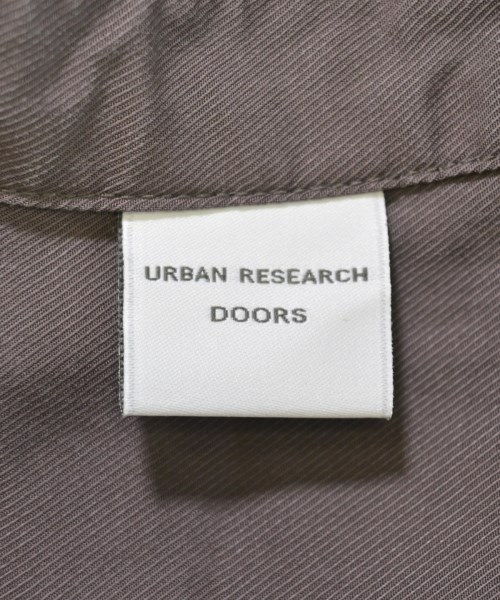 URBAN RESEARCH DOORS（アーバンリサーチドアーズ）カジュアルシャツ 茶 サイズ:M レディース/2200616667040