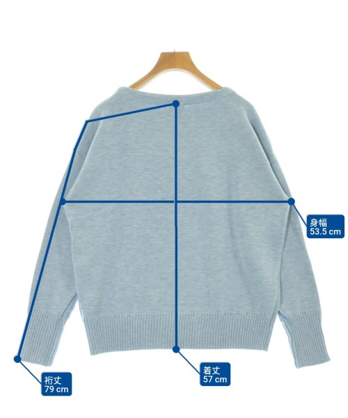 URBAN RESEARCH DOORS（アーバンリサーチドアーズ）ニット・セーター 青 サイズ:M レディース/2200670997077