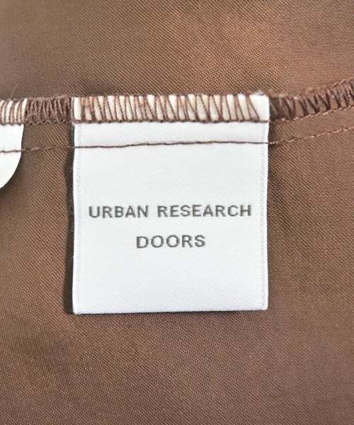 URBAN RESEARCH DOORS（アーバンリサーチドアーズ）ブラウス 茶 サイズ:ONE レディース/2200671271107