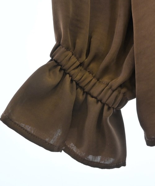 URBAN RESEARCH DOORS（アーバンリサーチドアーズ）ブラウス 茶 サイズ:ONE レディース/2200671271107