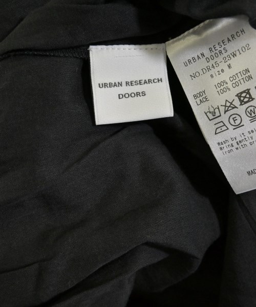 URBAN RESEARCH DOORS（アーバンリサーチドアーズ）ブラウス 黒 サイズ:F レディース/2200668326049