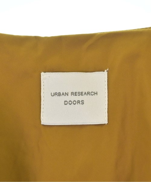 URBAN RESEARCH DOORS（アーバンリサーチドアーズ）ダウンジャケット/ダウンベスト 黄 サイズ:F レディース/2200673829016