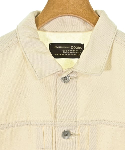 URBAN RESEARCH DOORS（アーバンリサーチドアーズ）デニムジャケット 白 サイズ:ONE レディース/2200670663019