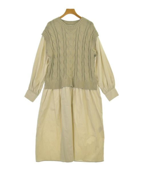URBAN RESEARCH DOORS(アーバンリサーチドアーズ)ワンピース ベージュ サイズ:M/2200671332044
