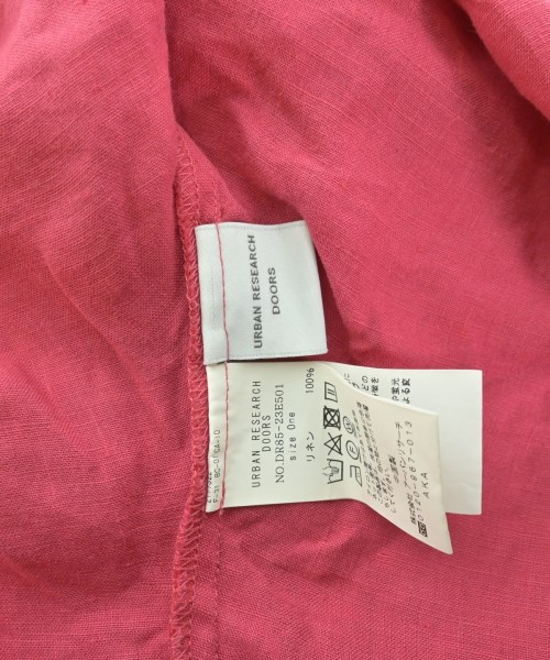 URBAN RESEARCH DOORS（アーバンリサーチドアーズ）ブラウス 赤 サイズ:ONE レディース/2200673233042