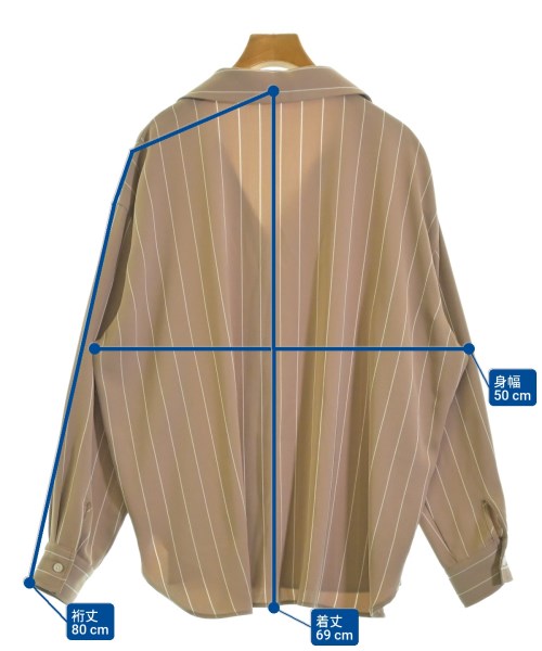 URBAN RESEARCH DOORS（アーバンリサーチドアーズ）カジュアルシャツ ベージュ サイズ:ONE レディース/2200673233066