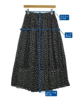 URBAN RESEARCH DOORS（アーバンリサーチドアーズ）ロング・マキシ丈スカート 黒 サイズ:1(S位) レディース/2200672277047