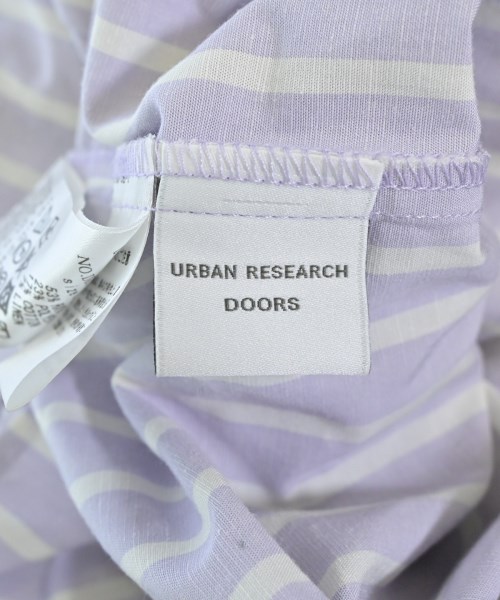 URBAN RESEARCH DOORS（アーバンリサーチドアーズ）シャツワンピース 紫 サイズ:ONE レディース/2200672305061
