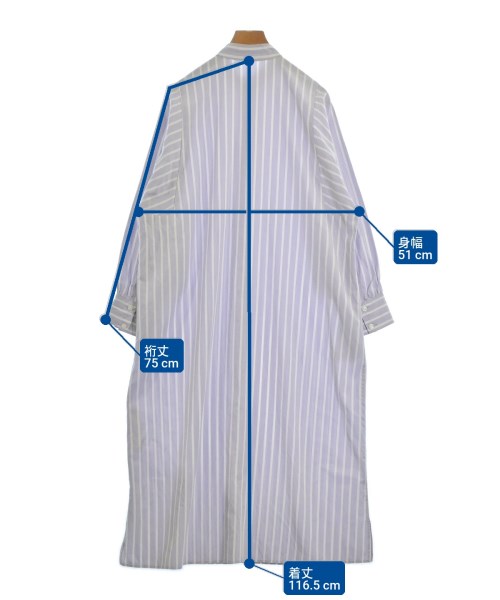 URBAN RESEARCH DOORS（アーバンリサーチドアーズ）シャツワンピース 紫 サイズ:ONE レディース/2200672305061