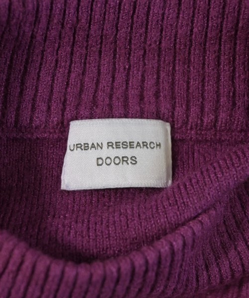 URBAN RESEARCH DOORS（アーバンリサーチドアーズ）ニット・セーター 紫 サイズ:ONE レディース/2200672317040