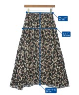 URBAN RESEARCH DOORS（アーバンリサーチドアーズ）ロング・マキシ丈スカート 黒 サイズ:ONE レディース/2200668089036