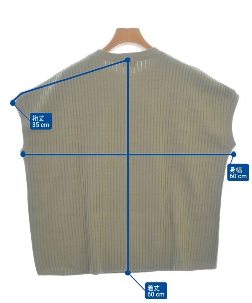 URBAN RESEARCH DOORS（アーバンリサーチドアーズ）ベスト カーキ サイズ:M レディース/2200674101081