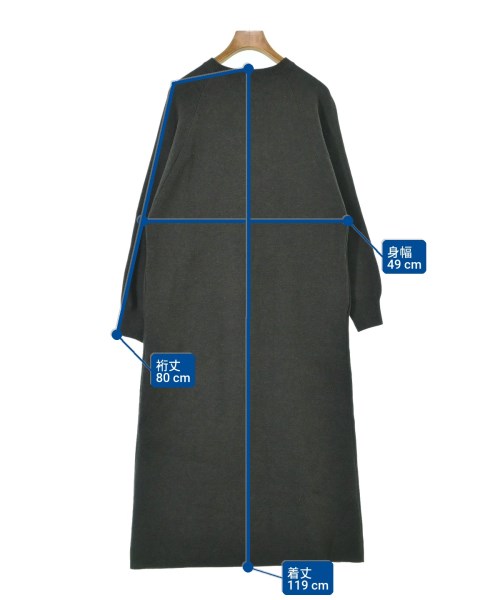 URBAN RESEARCH DOORS（アーバンリサーチドアーズ）ワンピース グレー サイズ:F レディース/2200673392152