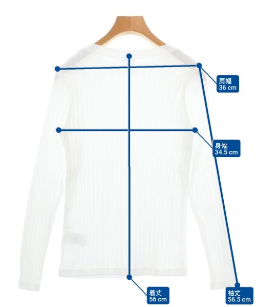 URBAN RESEARCH DOORS（アーバンリサーチドアーズ）Tシャツ・カットソー 白 サイズ:M レディース/2200674943032