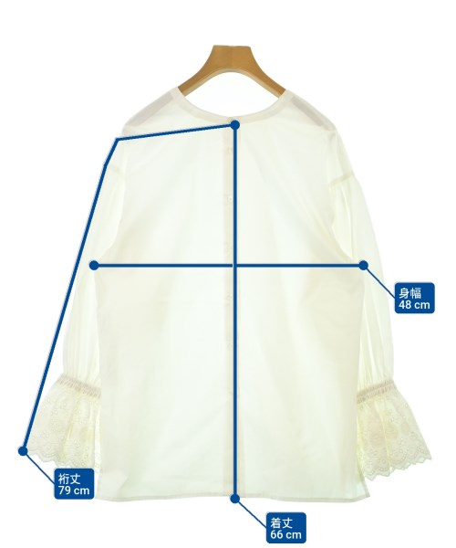 URBAN RESEARCH DOORS（アーバンリサーチドアーズ）ブラウス 白 サイズ:1(S位) レディース/2200670365029