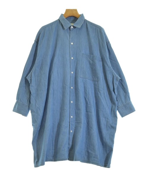 URBAN RESEARCH DOORS(アーバンリサーチドアーズ)シャツワンピース 青 サイズ:ONE/2200676729023