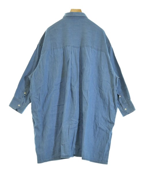 URBAN RESEARCH DOORS（アーバンリサーチドアーズ）シャツワンピース 青 サイズ:ONE レディース/2200676729023