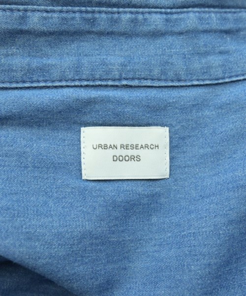 URBAN RESEARCH DOORS（アーバンリサーチドアーズ）シャツワンピース 青 サイズ:ONE レディース/2200676729023