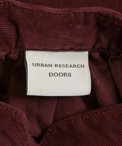 URBAN RESEARCH DOORS（アーバンリサーチドアーズ）シャツワンピース 赤 サイズ:ONE レディース/2200679056027