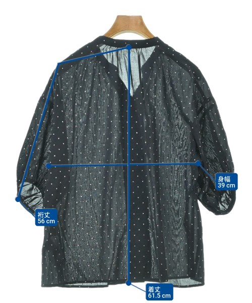 URBAN RESEARCH DOORS（アーバンリサーチドアーズ）ブラウス 紺 サイズ:M レディース/2200673885050