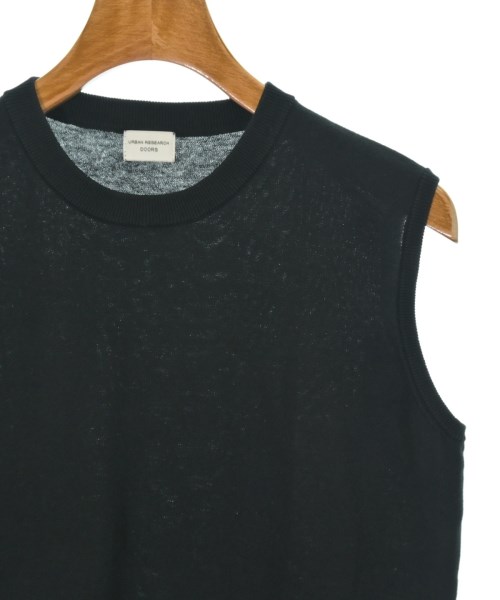 URBAN RESEARCH DOORS（アーバンリサーチドアーズ）ベスト/ノースリーブ 黒 サイズ:M レディース/2200676024043