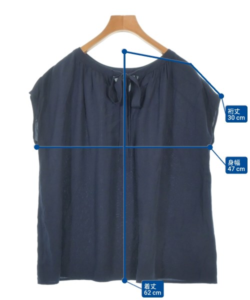 URBAN RESEARCH DOORS（アーバンリサーチドアーズ）ブラウス 紺 サイズ:ONE レディース/2200676251029