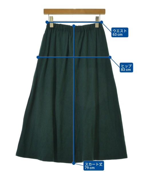 URBAN RESEARCH DOORS（アーバンリサーチドアーズ）ロング・マキシ丈スカート 緑 サイズ:ONE レディース/2200686001034
