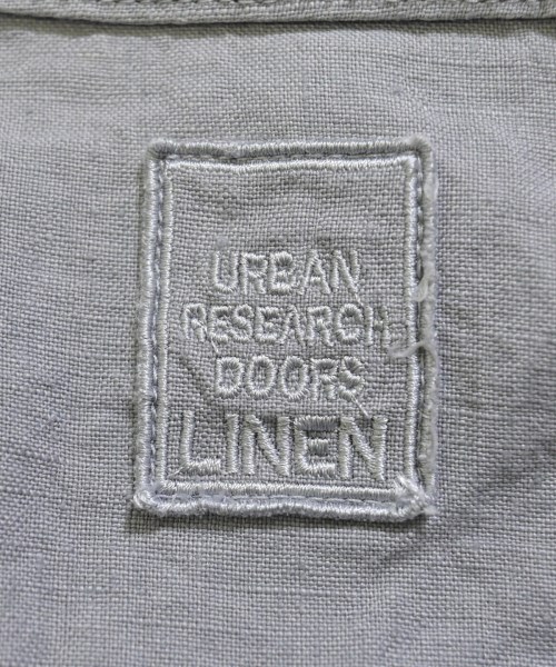 URBAN RESEARCH DOORS（アーバンリサーチドアーズ）カジュアルシャツ グレー サイズ:ONE レディース/2200694139033