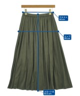 URBAN RESEARCH DOORS（アーバンリサーチドアーズ）ロング・マキシ丈スカート 緑 サイズ:ONE レディース/2200695331030