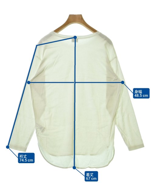 URBAN RESEARCH DOORS（アーバンリサーチドアーズ）Tシャツ・カットソー 白 サイズ:ONE レディース/2200693464051