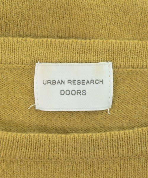URBAN RESEARCH DOORS（アーバンリサーチドアーズ）ニット・セーター 黄 サイズ:ONE レディース/2200696580017