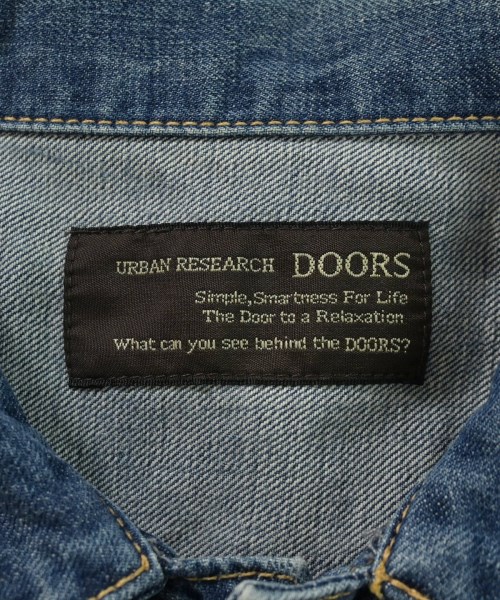 URBAN RESEARCH DOORS（アーバンリサーチドアーズ）デニムジャケット 青 サイズ:ONE レディース/2200698038066