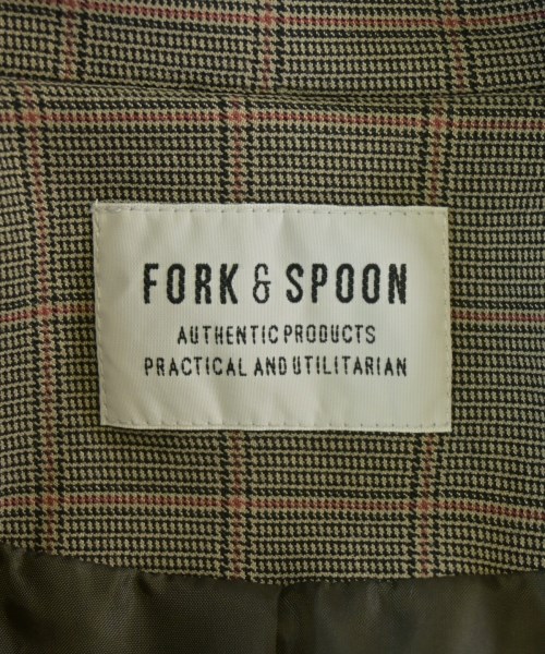 FORK&SPOON（フォークアンドスプーン）ジャケット 茶 サイズ:1(S位) レディース/2200695856014