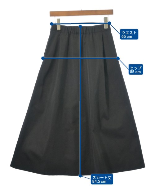 URBAN RESEARCH DOORS（アーバンリサーチドアーズ）ロング・マキシ丈スカート 黒 サイズ:F レディース/2200699146050