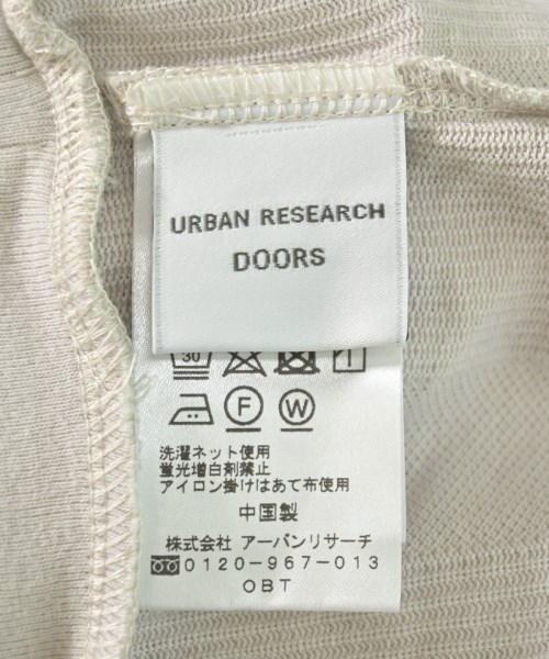 URBAN RESEARCH DOORS（アーバンリサーチドアーズ）Tシャツ・カットソー ベージュ サイズ:ONE レディース/2200695961206
