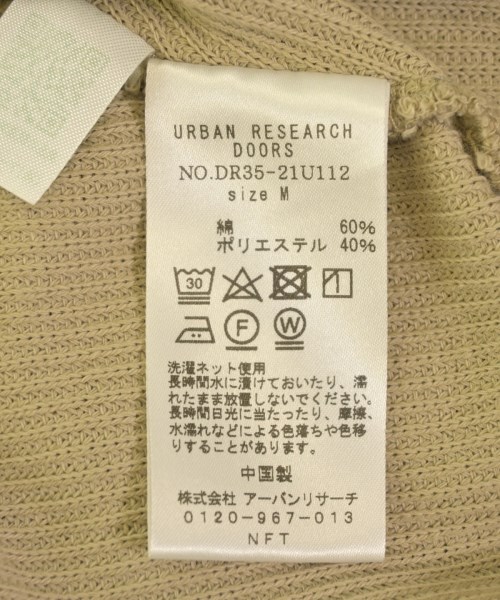 URBAN RESEARCH DOORS（アーバンリサーチドアーズ）ニット・セーター ベージュ サイズ:M レディース/2200699913041