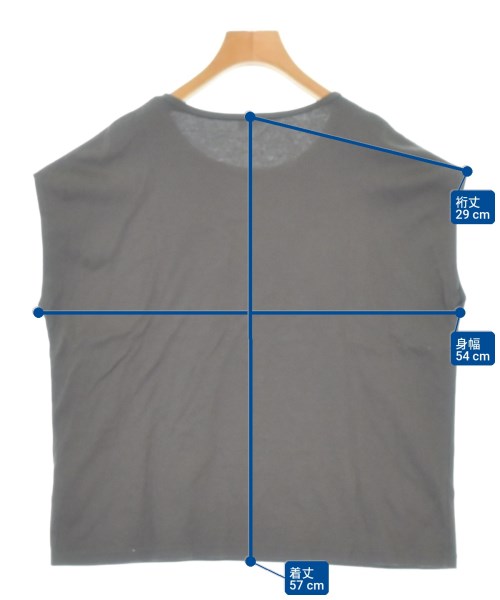 URBAN RESEARCH DOORS（アーバンリサーチドアーズ）Tシャツ・カットソー グレー サイズ:ONE レディース/2200699913102