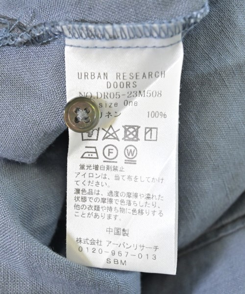 URBAN RESEARCH DOORS（アーバンリサーチドアーズ）ブラウス 青 サイズ:ONE レディース/2200699913188
