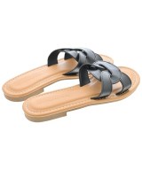 URBAN RESEARCH DOORS（アーバンリサーチドアーズ）サンダル 黒 サイズ:EU37(23.5cm位) レディース/2200650099029