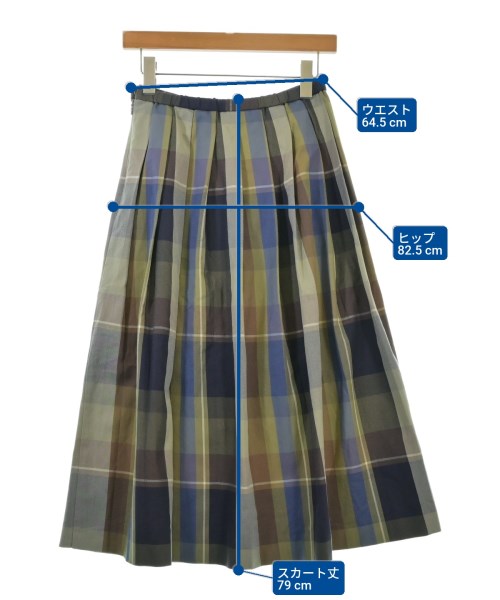 URBAN RESEARCH DOORS（アーバンリサーチドアーズ）ロング・マキシ丈スカート カーキ サイズ:F レディース/2200654721032