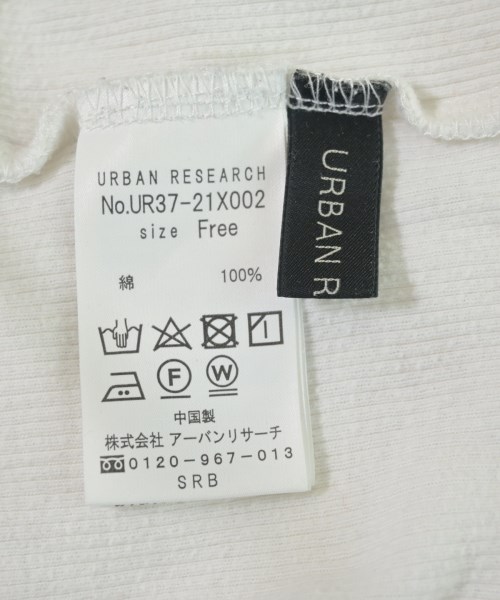 URBAN RESEARCH（アーバンリサーチ）Tシャツ・カットソー 白 サイズ:F レディース/2200649349029