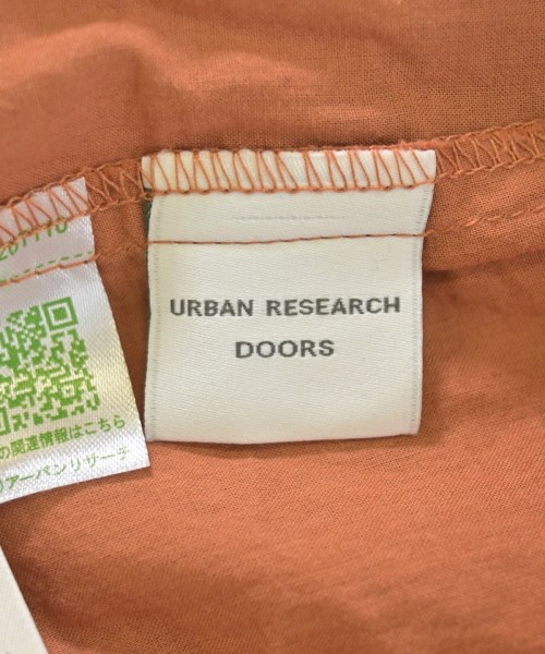 URBAN RESEARCH DOORS（アーバンリサーチドアーズ）シャツワンピース オレンジ サイズ:M レディース/2200649577033
