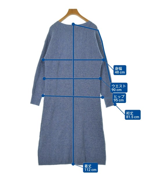 URBAN RESEARCH DOORS（アーバンリサーチドアーズ）ワンピース 青 サイズ:M レディース/2200649949014