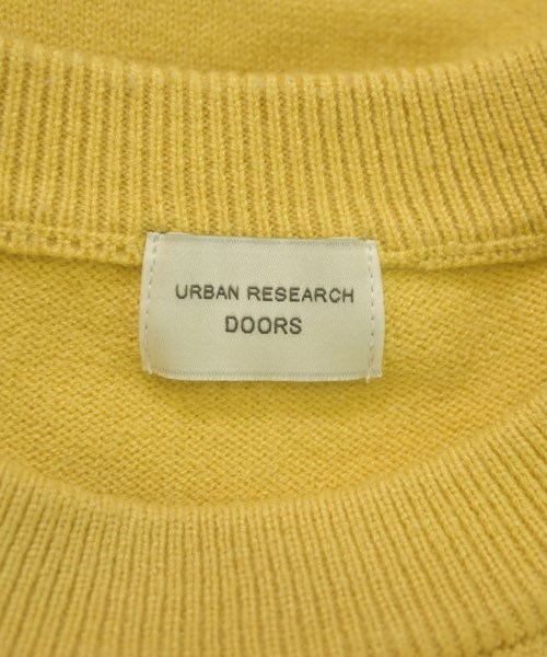 URBAN RESEARCH DOORS（アーバンリサーチドアーズ）ニット・セーター 黄 サイズ:M レディース/2200634167034